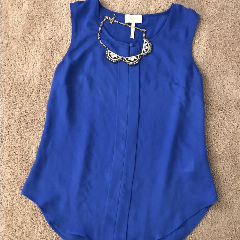 Blue blouse